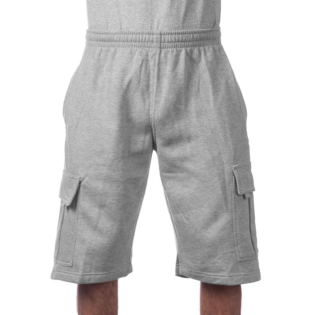 Fleece Cargo Shorts