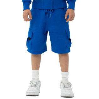 Kid's Fleece Cargo Shorts