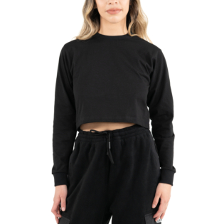 Heavyweight Long Sleeve Crop Top