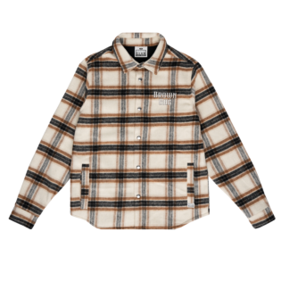 Brown Bag  Flannel Shirt Jacket