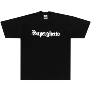Buddy "Superghetto" Heavyweight Black Tee