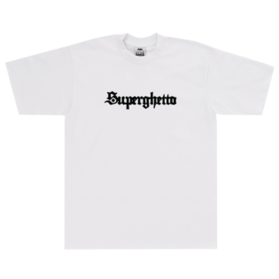 Buddy "Superghetto" Heavyweight White Tee