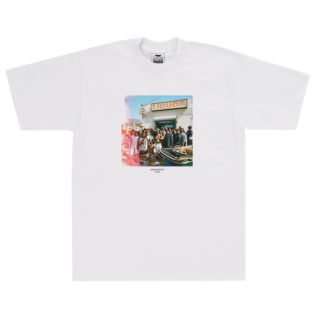 Buddy "Superghetto" Album Cover Heavyweight White Tee
