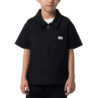 Kid's Quarter Zip Work Shirt