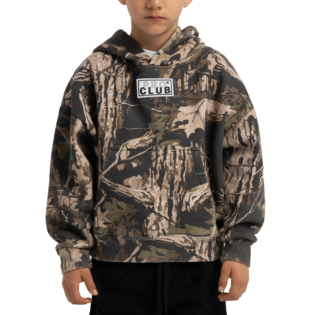 Kid's Box Logo Fleece Hoodie