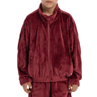 Kid's Velour Track Jacket