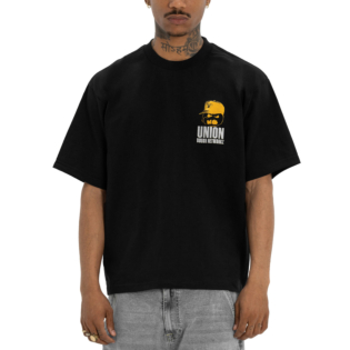 Union Los Angeles Dough Networkz Black Tee