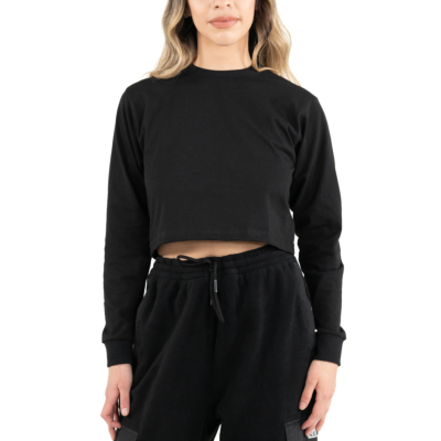Heavyweight Long Sleeve Crop Top