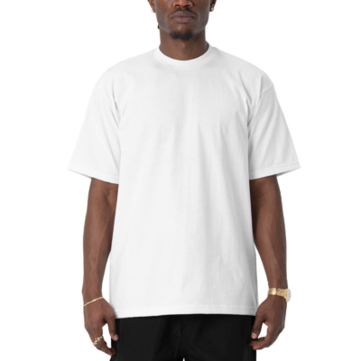 Heavyweight Cotton Short Sleeve Crew Neck T-Shirt
