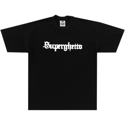 Buddy "Superghetto" Heavyweight Black Tee