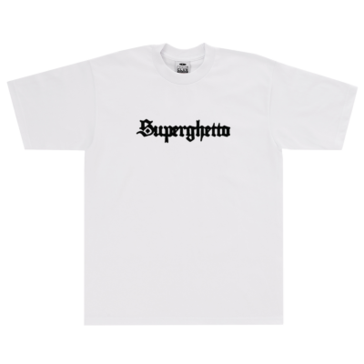 Buddy "Superghetto" Heavyweight White Tee