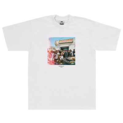 Buddy "Superghetto" Album Cover Heavyweight White Tee