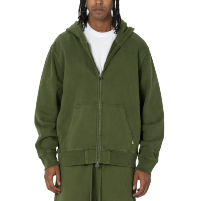 Heavyweight Vintage Wash Zip-Up